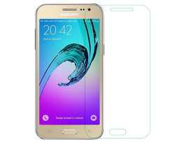 Tempered Glass / Screen Protector Guard Compatible for Samsung Galaxy J2 Pro (Transparent) with Easy Installation Kit (pack of 1)